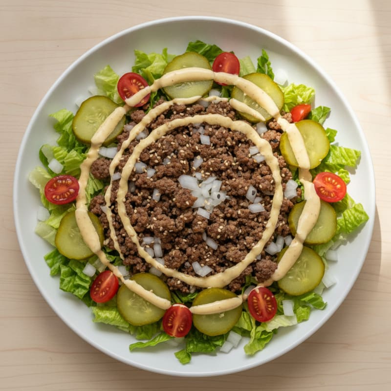 Big Mac Protein Bowl