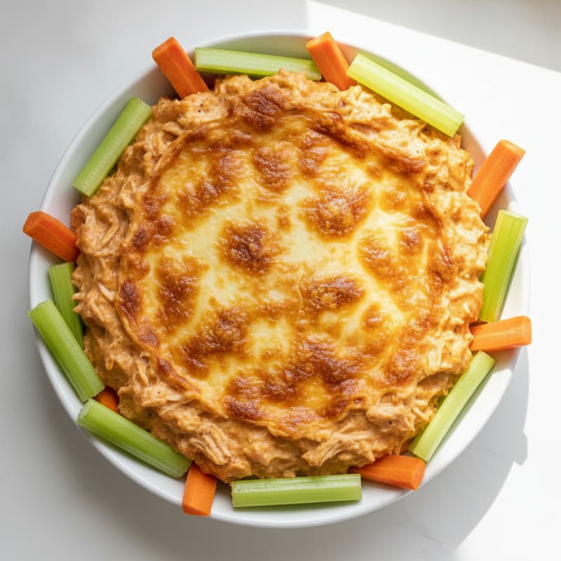High-Protein Buffalo Chicken Dip