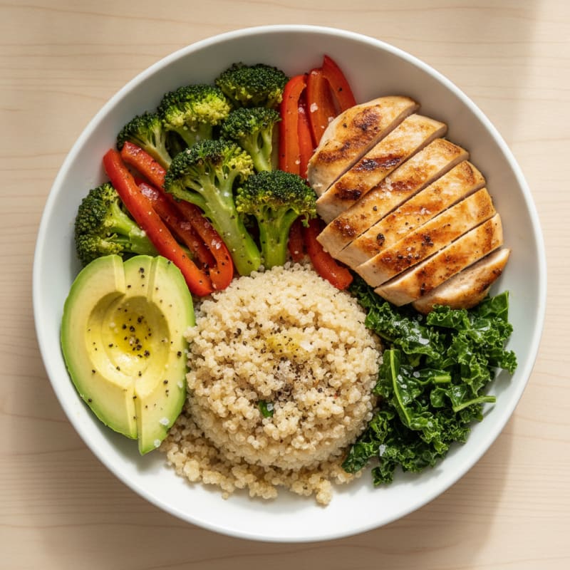 Chicken and Veggie Power Bowl