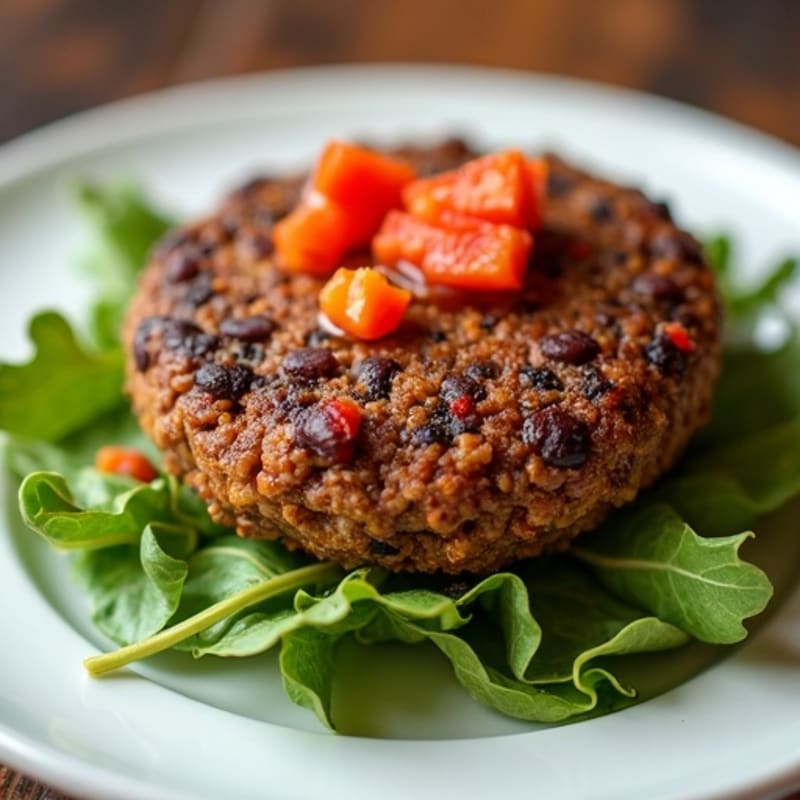 Healthy Smoky Black Bean Burgers