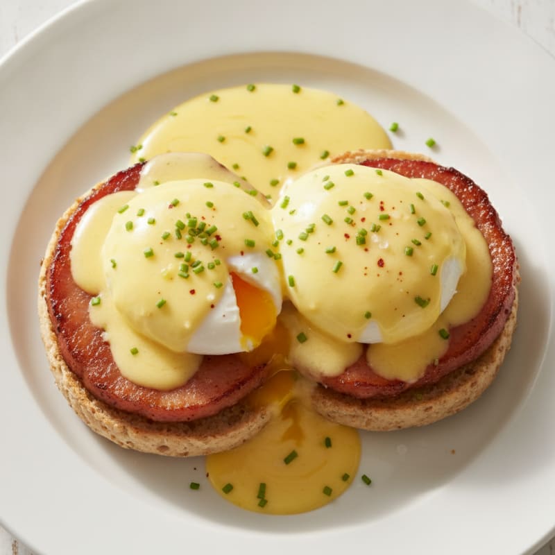 Classic Eggs Benedict with Hollandaise