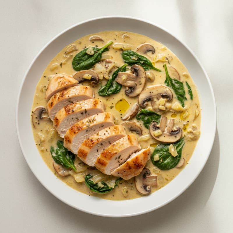 Instant Pot Creamy Chicken with Herbs