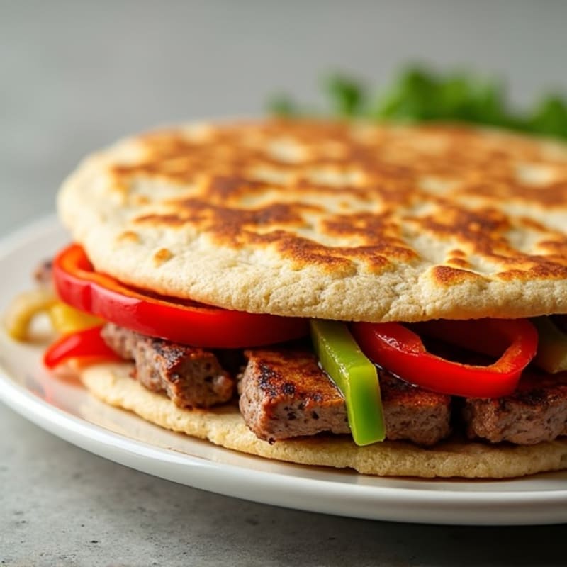 Lean Steak and Pepper Quesadillas
