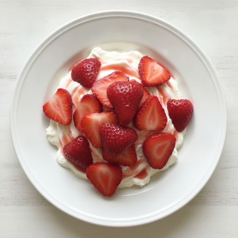 Silky Greek Yogurt Protein Pudding with Berries