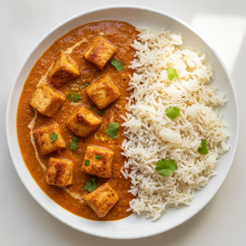 Spiced Butter Chicken with Basmati Rice
