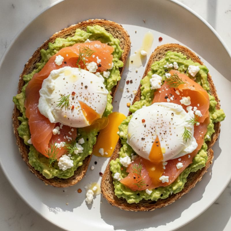 Avocado and Feta Toast