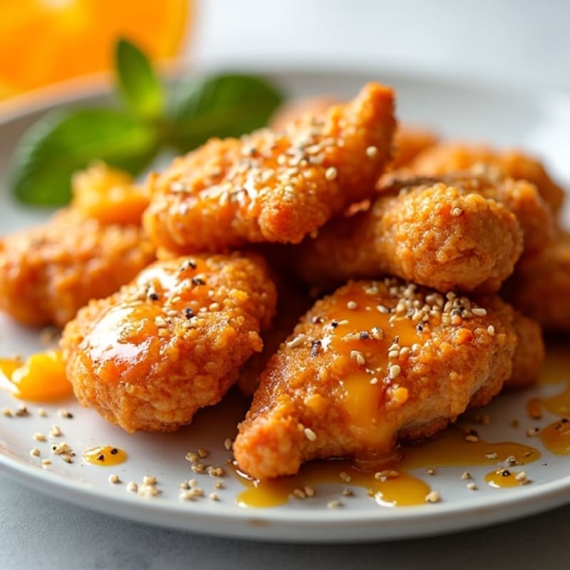 Crispy Air-Fried Orange Chicken