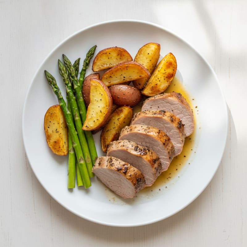 Savory Herb-Roasted Pork Tenderloin