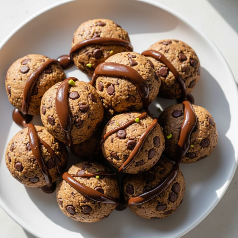 No-Bake Chocolate Chip Cookie Dough Bites