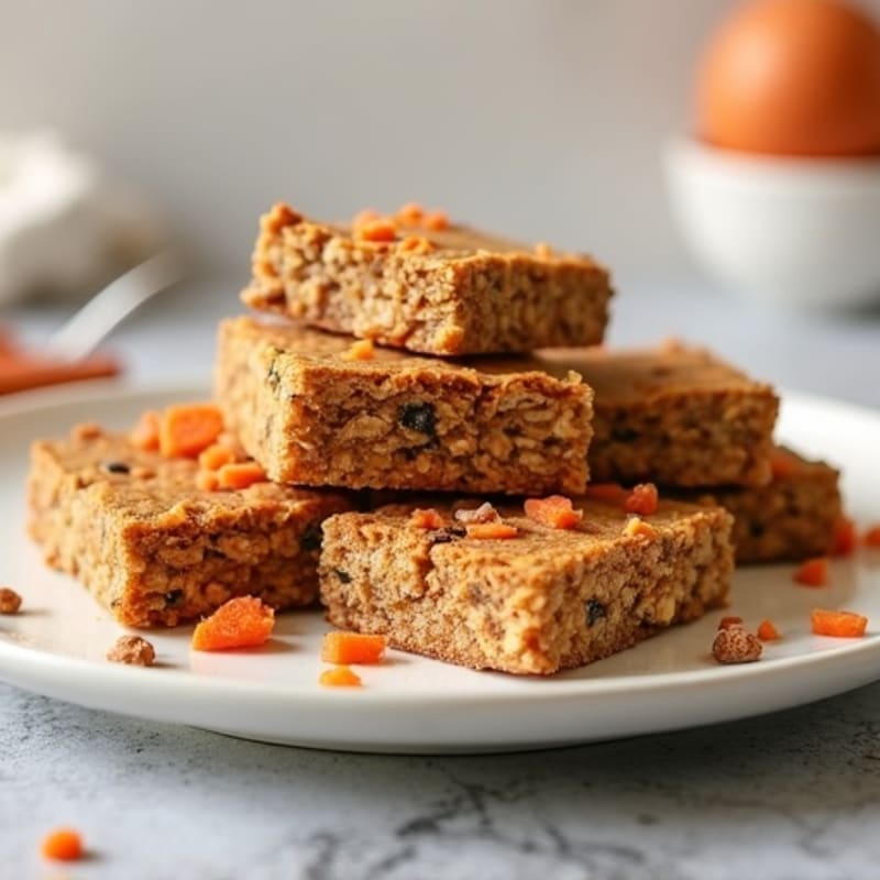 Protein-Packed Carrot Cake Breakfast Bars