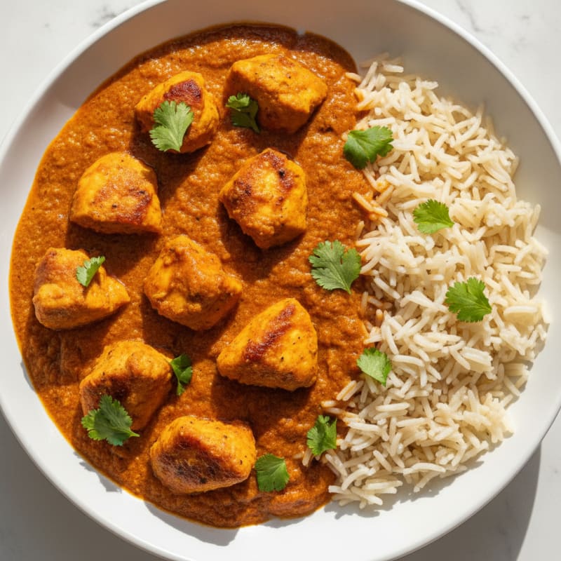 Chicken Tikka Masala with Basmati Rice