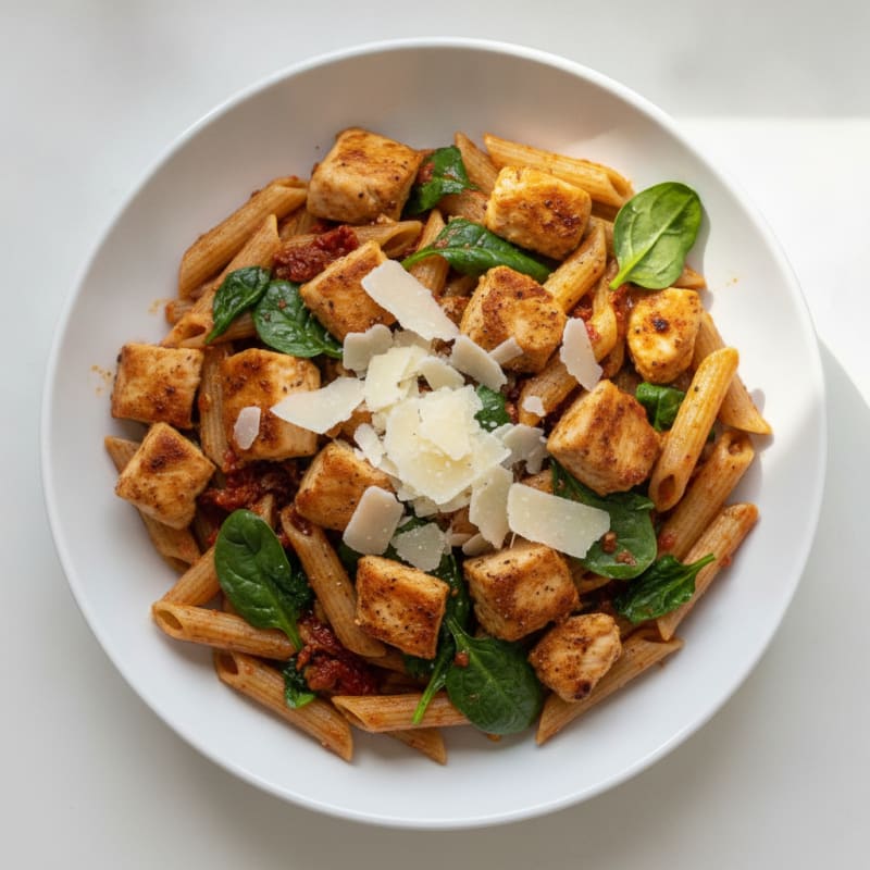 Sun-Dried Tomato Pesto Chicken Penne