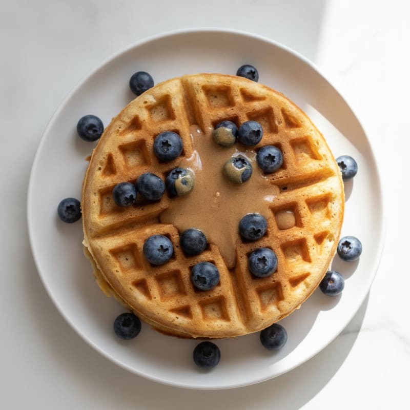 Vanilla Whey Protein Waffles