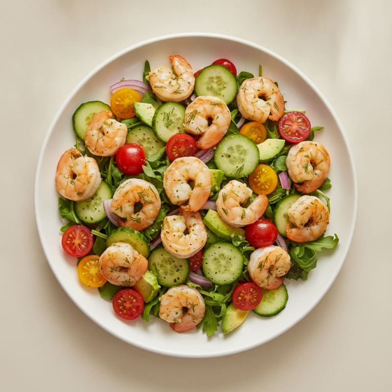 Marinated Shrimp Salad with Fresh Dill
