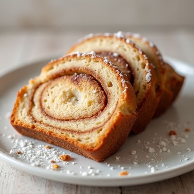 Protein-Packed Cinnamon Roll Breakfast Bread