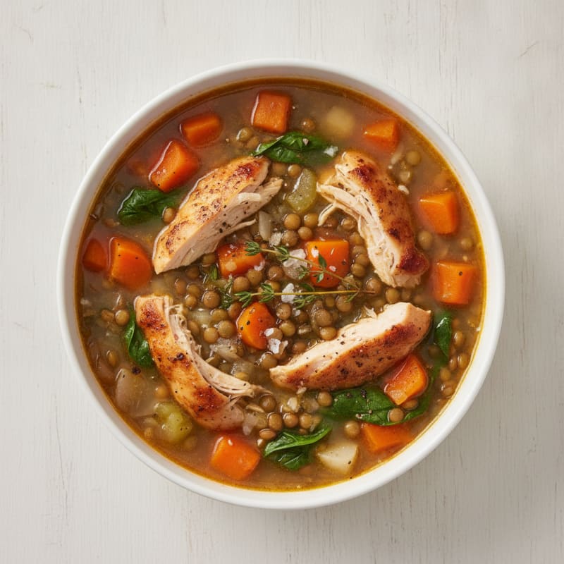 Hearty Vegetable and Lentil Soup
