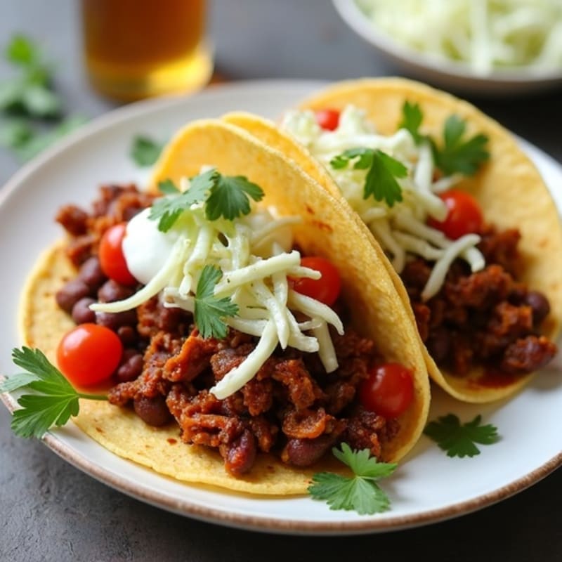 Pulled BBQ Jackfruit Street Tacos