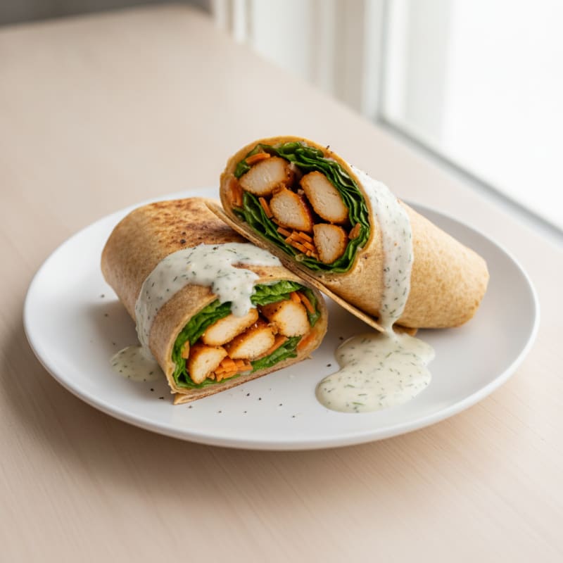 Buffalo Ranch Chicken Wrap
