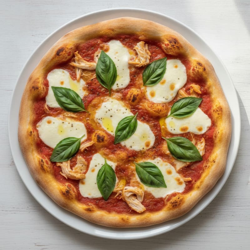 Classic Margherita Pizza with Fresh Basil