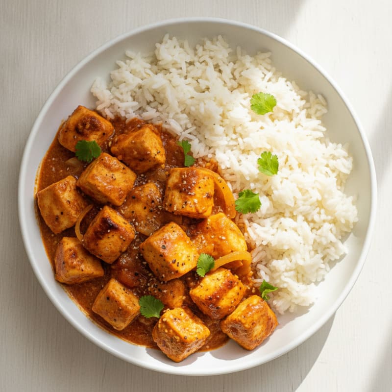 Spiced Butter Chicken with Basmati Rice