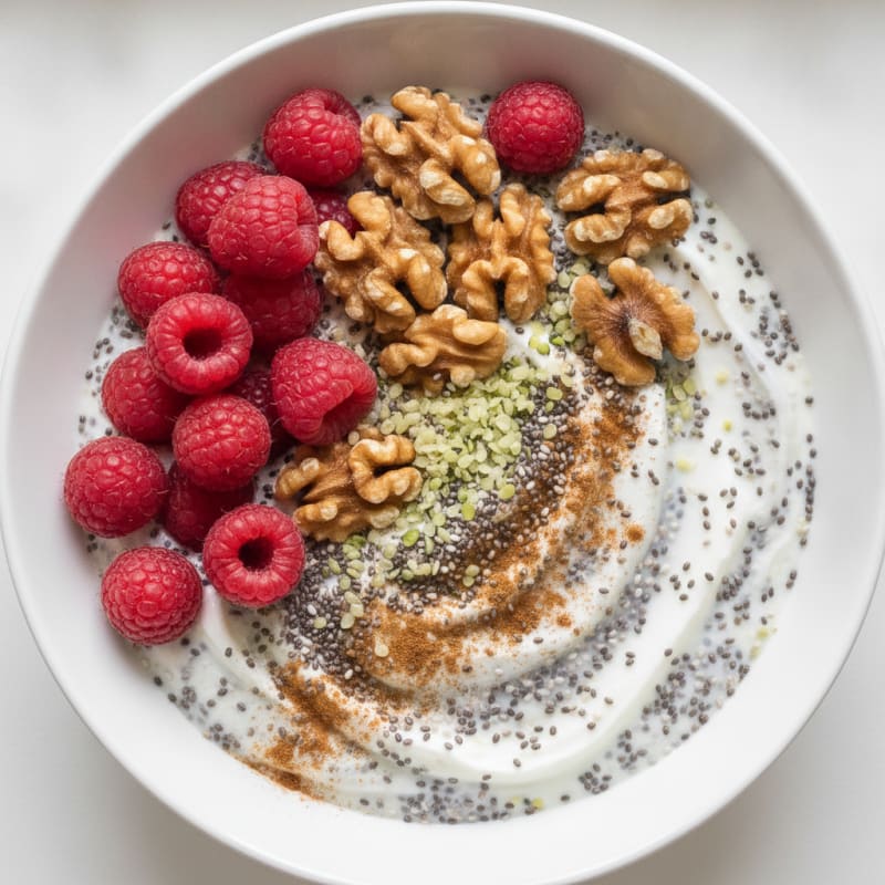 Berry Chia Nut Breakfast Bowl