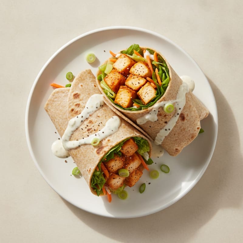 Buffalo Chicken Ranch Wraps