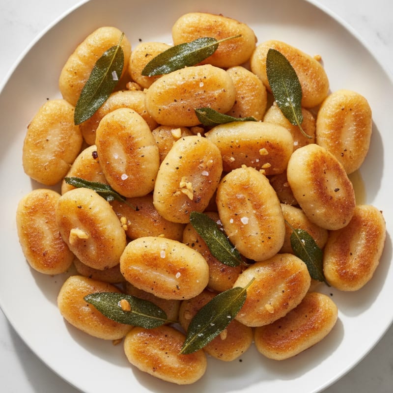 Ricotta Gnocchi with Sage Brown Butter