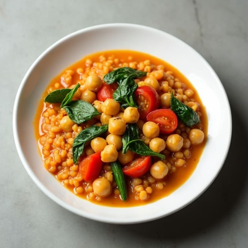 Creamy Coconut Red Lentil Curry