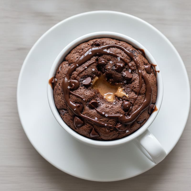 Decadent Chocolate Protein Mug Cake