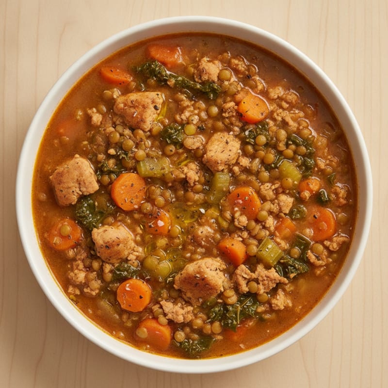 Hearty Lentil and Vegetable Stew