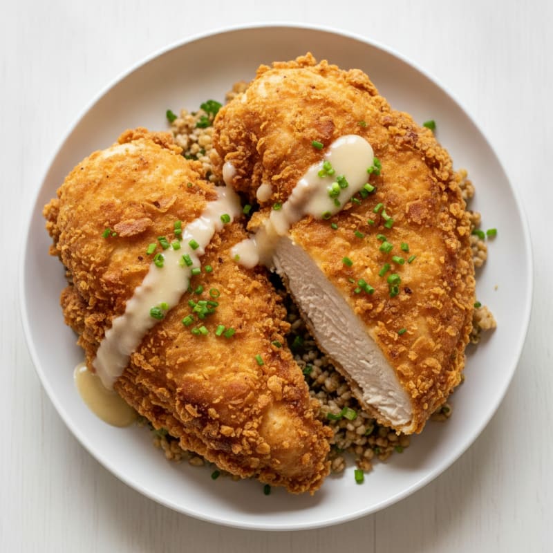 Crispy Buttermilk Fried Chicken