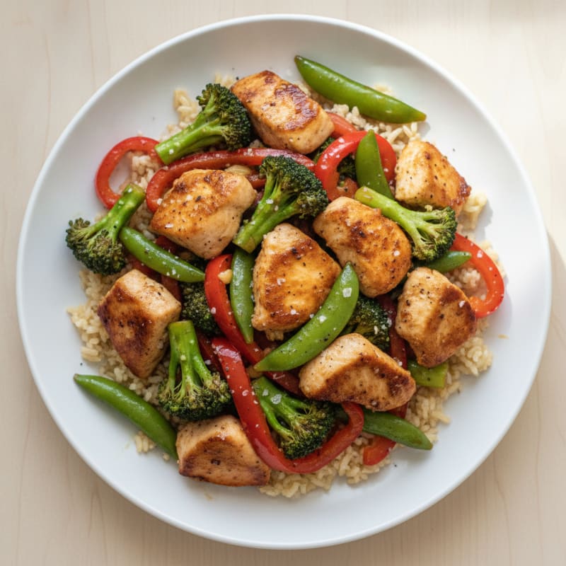 Chicken and Vegetable Stir-Fry