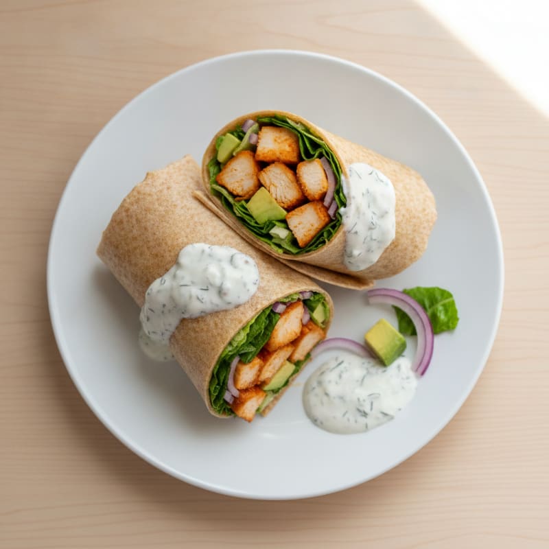 Buffalo Ranch Chicken Wrap