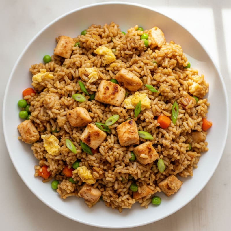 Chicken and Vegetable Fried Rice