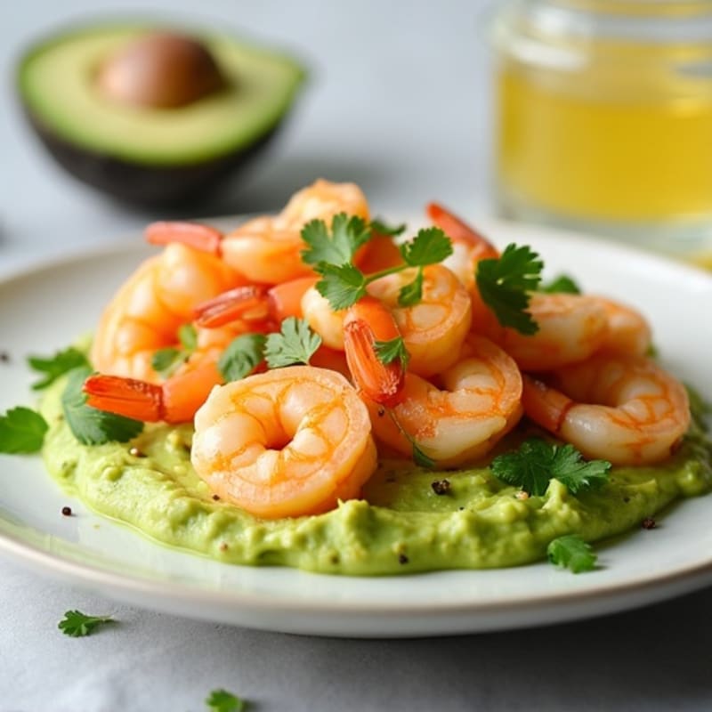 Fresh Citrus Marinated Shrimp with Creamy Avocado