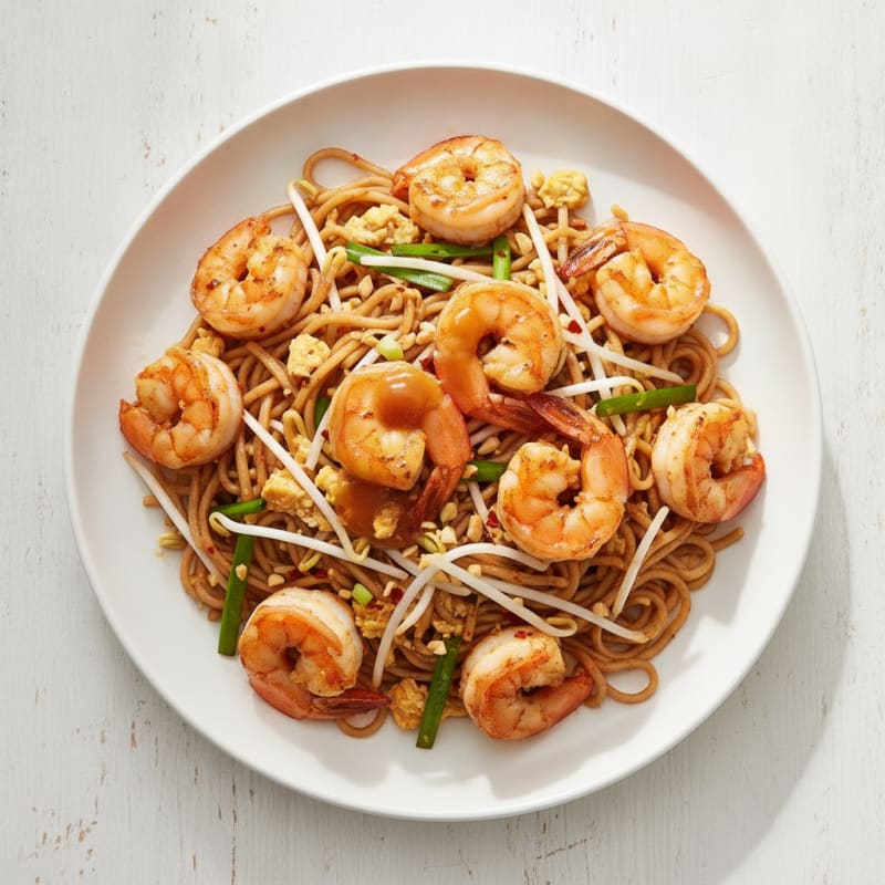 Shrimp Pad Thai Noodles