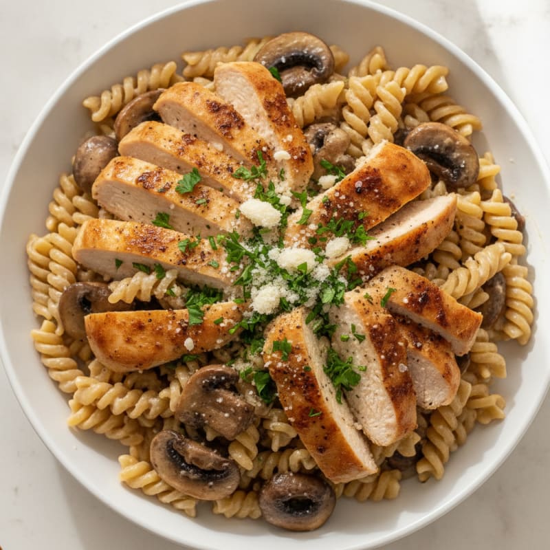 Creamy Mushroom Pasta