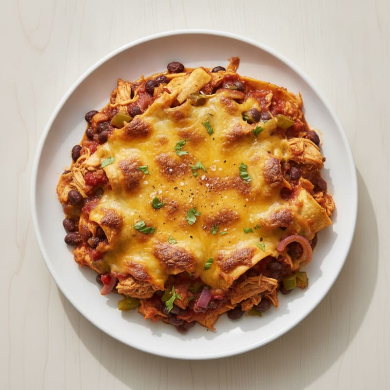 Chicken Enchilada Bake