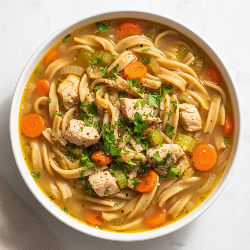 Hearty Chicken Noodle Soup
