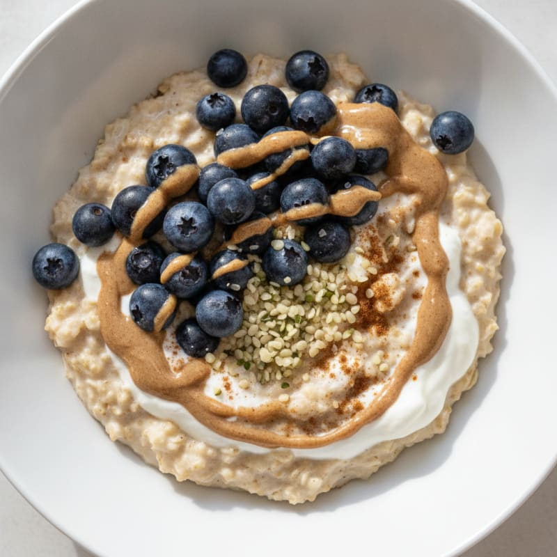 Hearty Berry Oatmeal Bowl