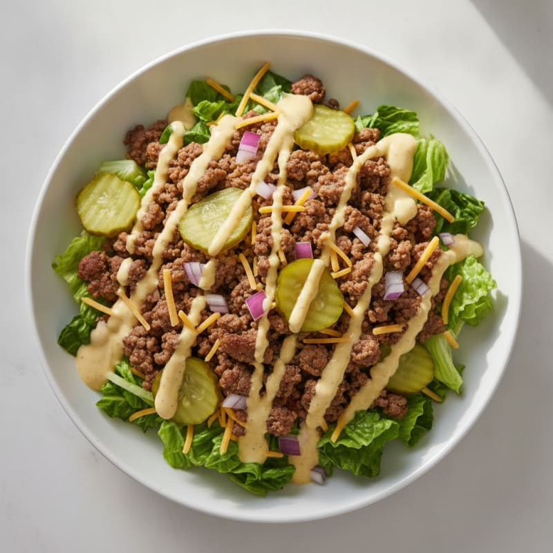 Big Mac Protein Bowl