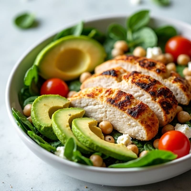 Crisp Avocado Salad Bowl