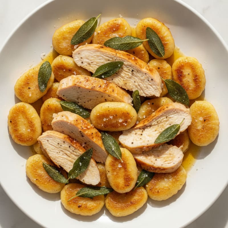 Ricotta Gnocchi with Sage Butter Sauce