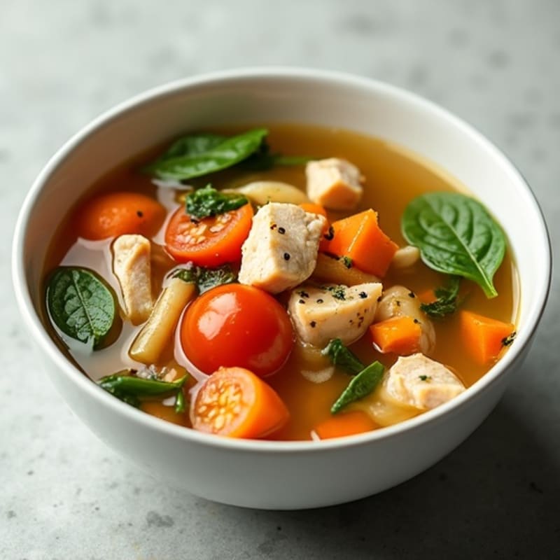 Hearty Chicken Vegetable Soup
