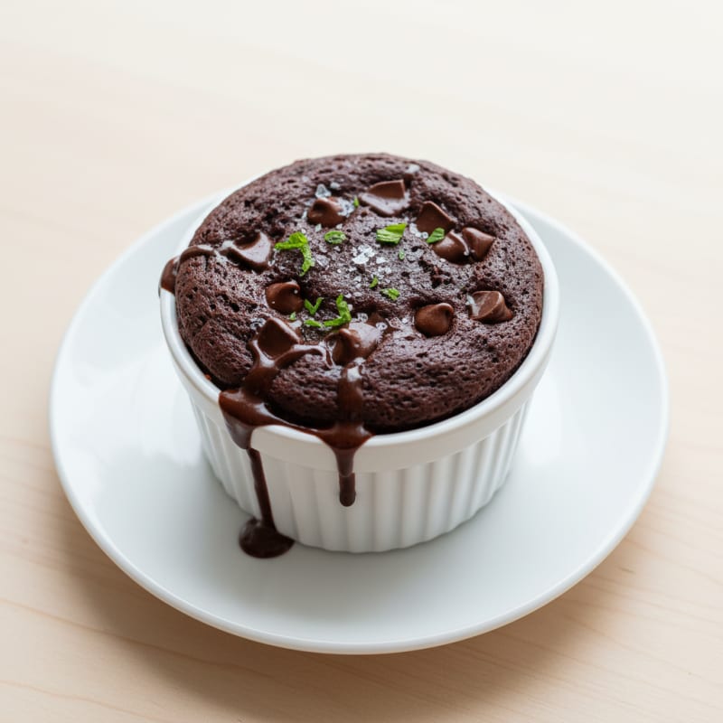 Decadent Chocolate Protein Mug Cake