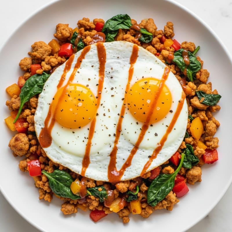 Hearty Grand Slam Breakfast Skillet