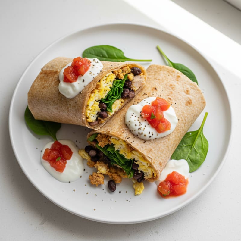 Ultimate Loaded Breakfast Burrito