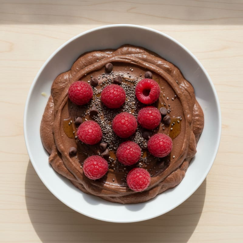 High-Protein Dark Chocolate Mousse