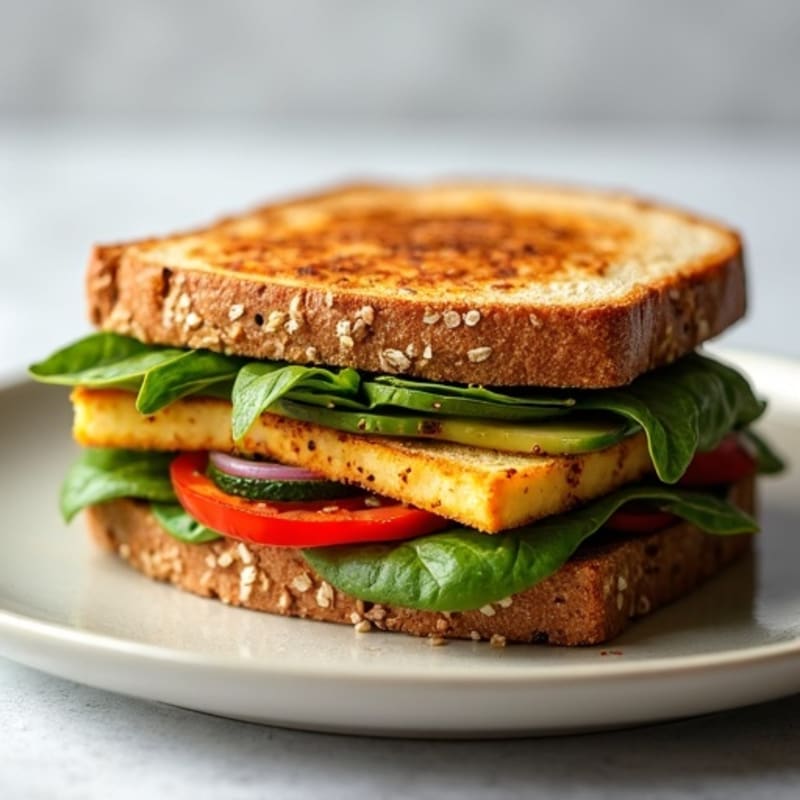 Hearty Grilled Vegetable Sandwich