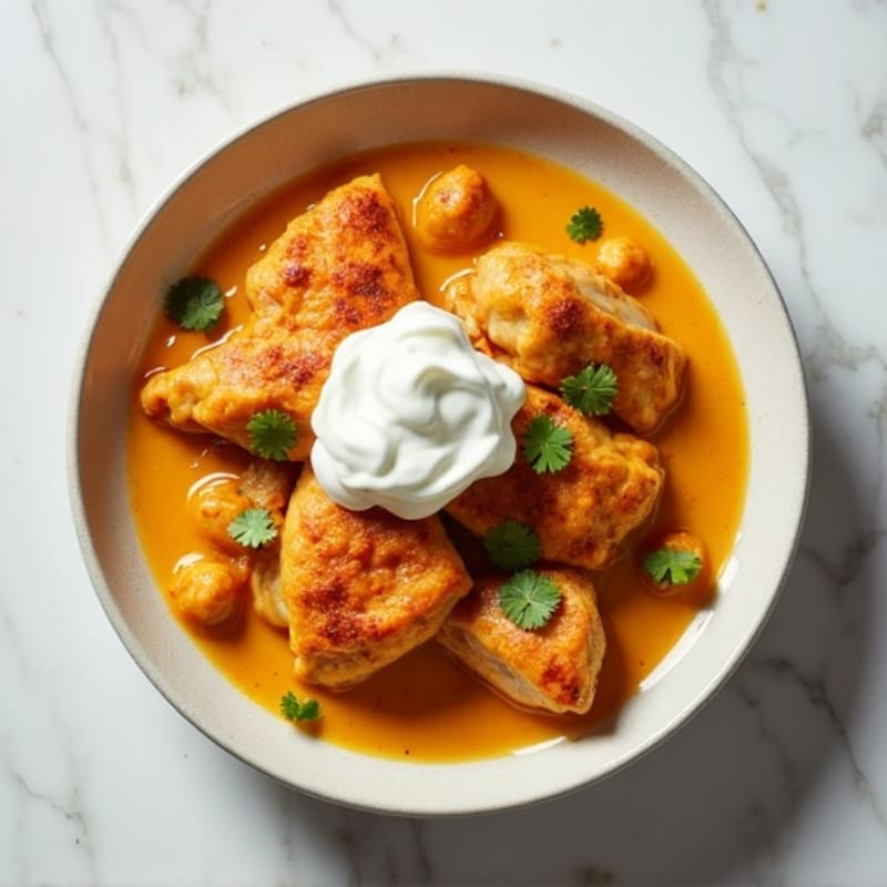 Creamy Coconut-Spiced Butter Chicken